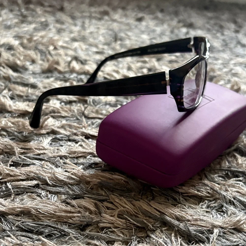 Stylish Black and Brown Glasses Frame by Alain Mikli, Limited Edition